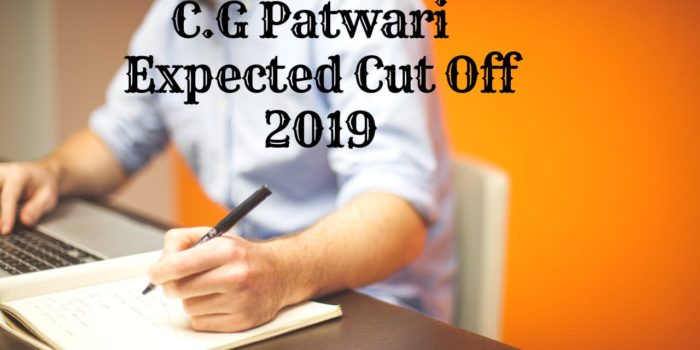 C.G Vyapam Patwari Expected Cut OFF 