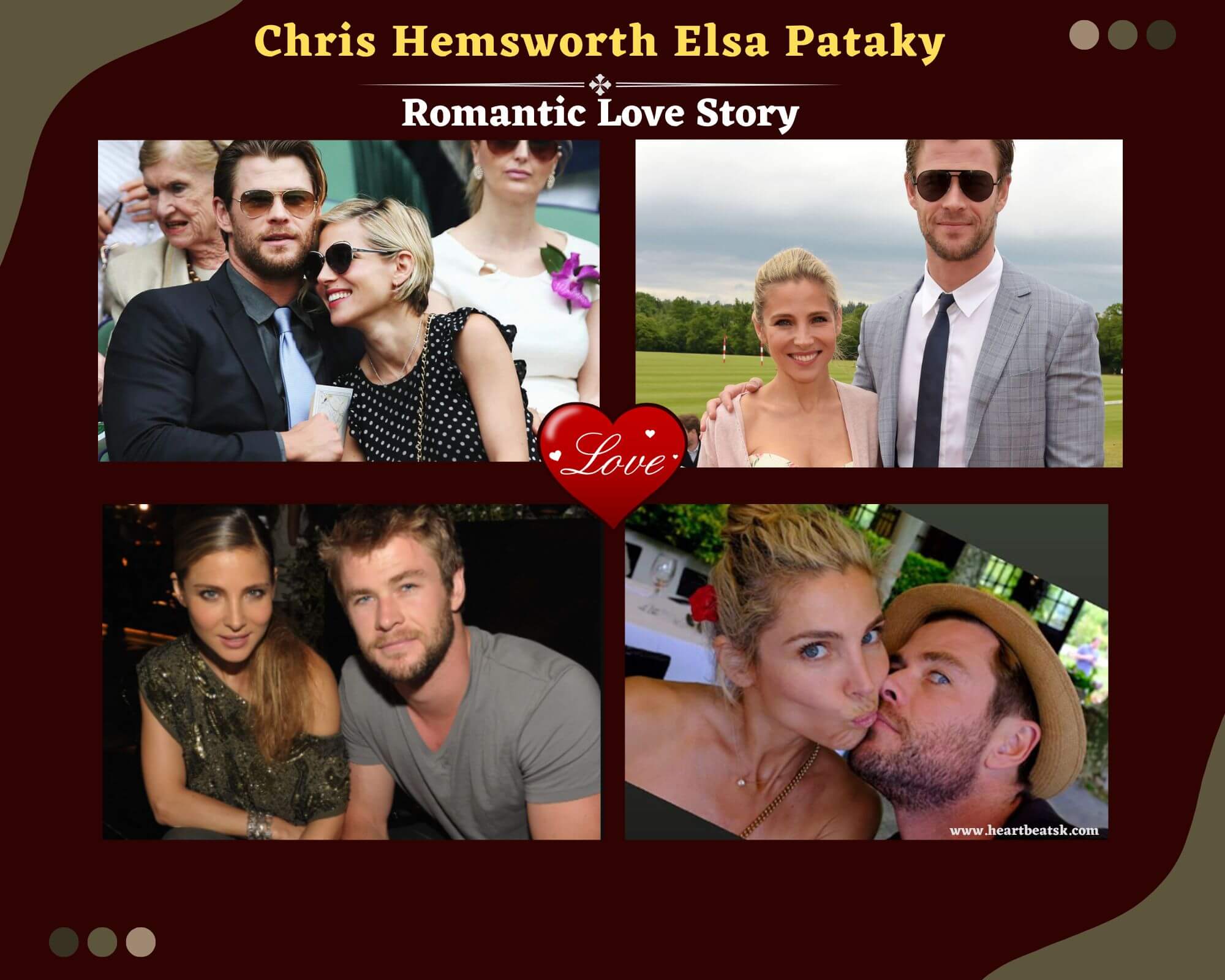 Chris Hemsworth Elsa Pataky Love Story